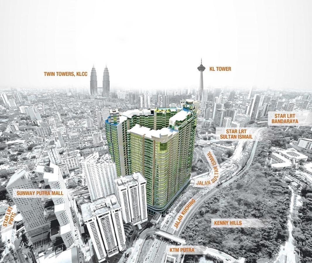 Klcc Inifinity Pool - The Regalia Residences & Suites By Kl Minsu Kuala Lumpur Exteriör bild